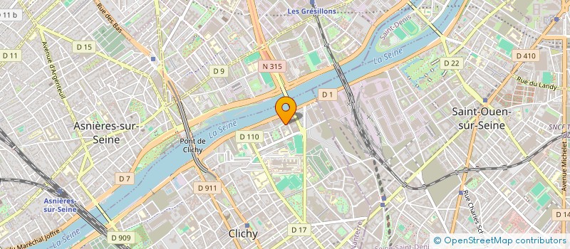 localisation de l'entreprise MADAME AISSATOU TANDIAN à CLICHY
