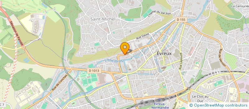 localisation de l'entreprise MADAME AISSETOU NIAKATE  EVREUX