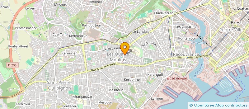 localisation de l'entreprise MADAME AISSETOU SOGOBA à BREST
