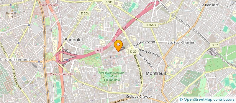 localisation de l'entreprise MADAME AISSETOU TOURE à MONTREUIL
