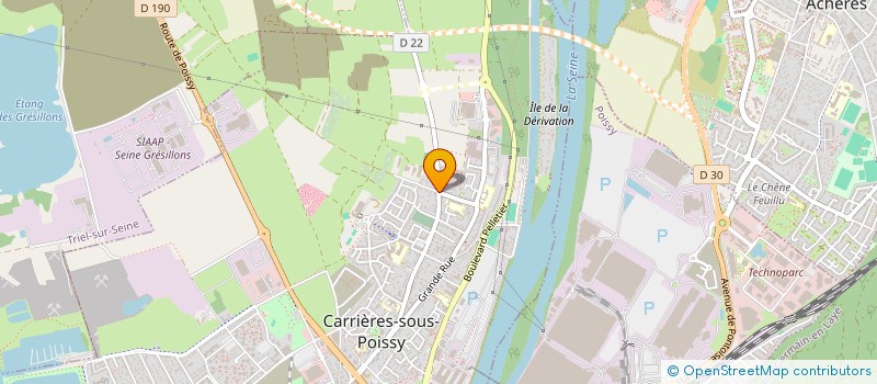 localisation de l'entreprise MADAME AISSTA SAKHO à CARRIERES-SOUS-POISSY