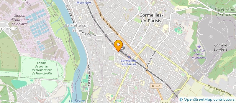 localisation de l'entreprise MADAME AISSYA BOUAALAL  CORMEILLES-EN-PARISIS