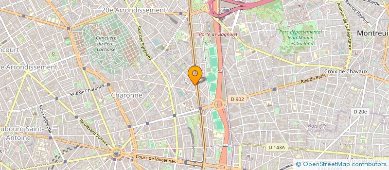 localisation de l'entreprise MADAME AITANA RANJARD  PARIS