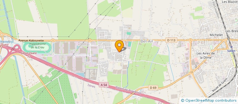 localisation de l'entreprise MADAME AITSAYAPORN DOMITIN  SALON-DE-PROVENCE