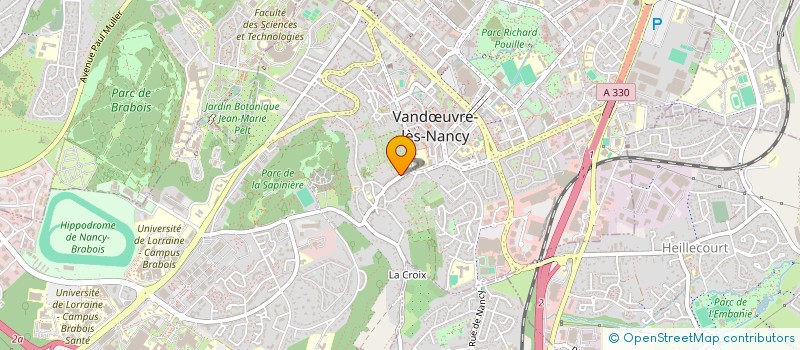 localisation de l'entreprise MADAME AJSHE NUREDINI  VANDUVRE-LES-NANCY