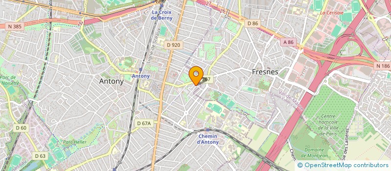 localisation de l'entreprise MADAME AKALA DOTCHOU à ANTONY