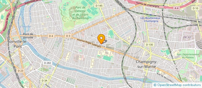 localisation de l'entreprise MADAME AKEMI ISHII à CHAMPIGNY-SUR-MARNE