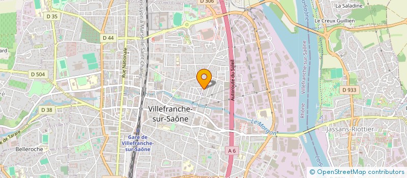 localisation de l'entreprise MADAME AKGUL RAYMAN  VILLEFRANCHE-SUR-SAONE