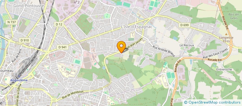 localisation de l'entreprise MADAME AKHEANE BEDJEGUELAL  L'ISLE-D'ESPAGNAC