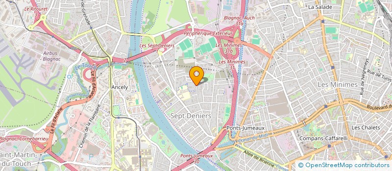 localisation de l'entreprise MADAME AKHEANE ZIMMER à TOULOUSE