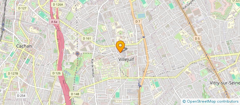 localisation de l'entreprise MADAME AKIKO USAMI  VILLEJUIF