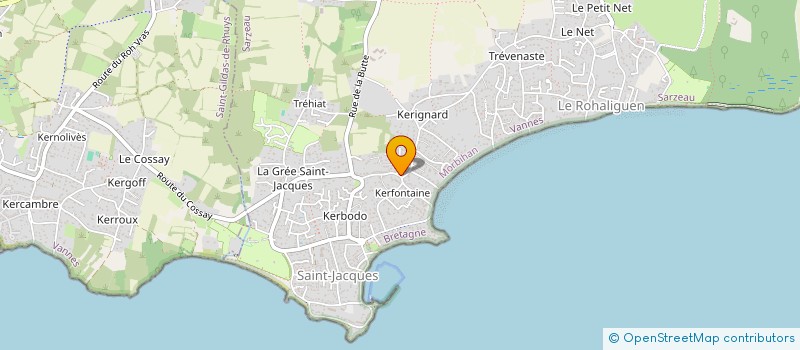 localisation de l'entreprise MADAME AKIKO YAMAJI  SARZEAU