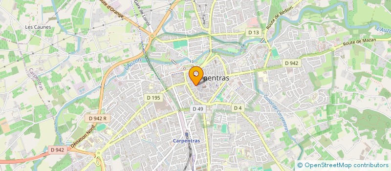 localisation de l'entreprise MADAME AKILA BELKACEMI  CARPENTRAS