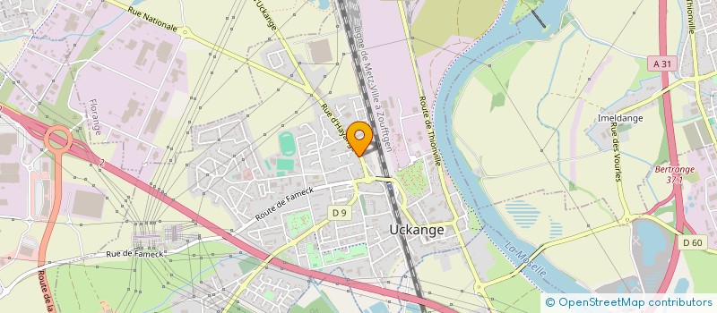 localisation de l'entreprise MADAME AKILA ZAIT  UCKANGE