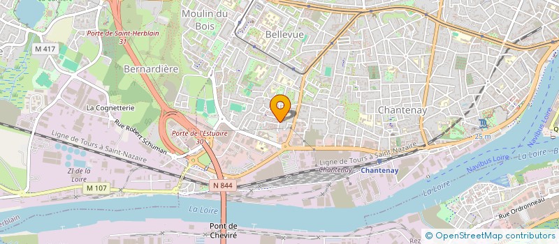localisation de l'entreprise MADAME AKISSI ANAIS KOUADIO à NANTES