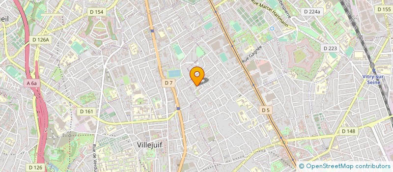 localisation de l'entreprise MADAME AKISSI GUIZE à VITRY-SUR-SEINE