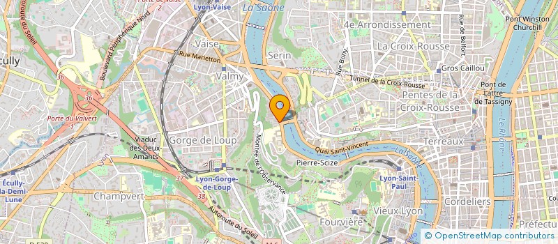 localisation de l'entreprise MADAME AKOSSIWAVI AGBEKPONOU  LYON