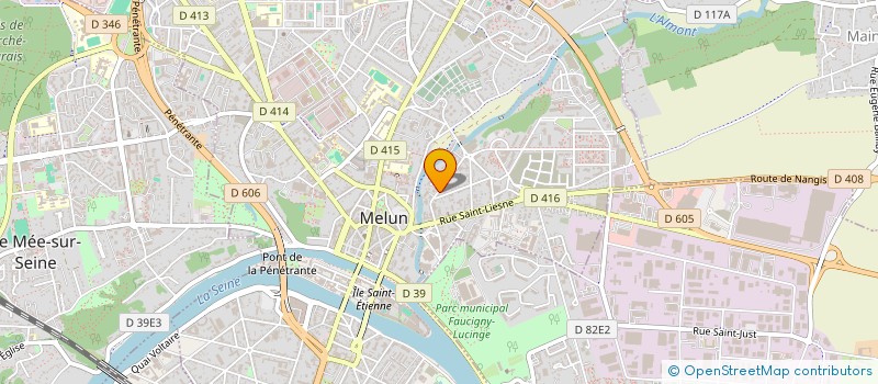 localisation de l'entreprise MADAME AKOSSOUA AMAN à MELUN