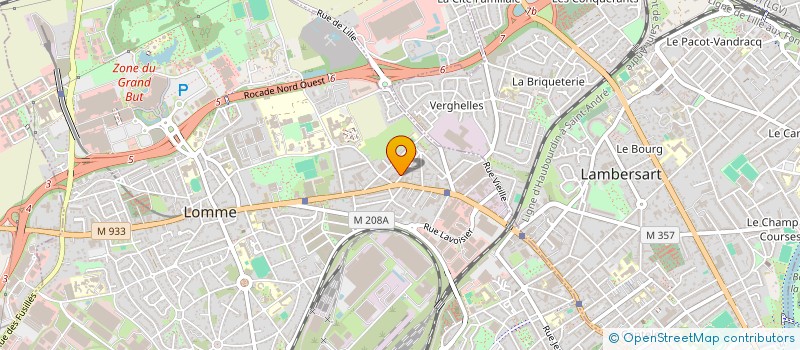 localisation de l'entreprise MADAME AKOU LACHENY à LILLE