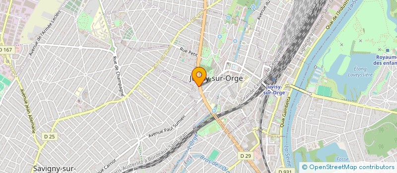 localisation de l'entreprise MADAME AKOUA KOUADIO ADIOUMANI à JUVISY-SUR-ORGE