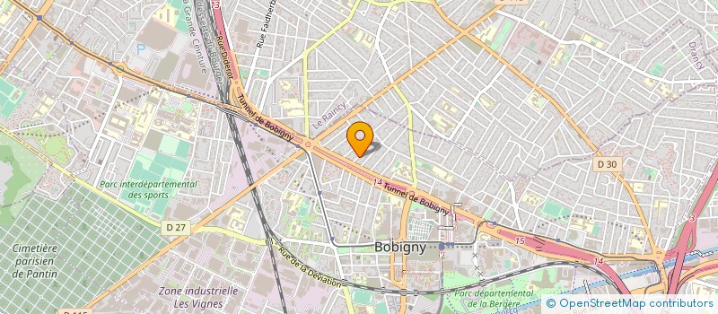 localisation de l'entreprise MADAME AKOUVI BENISSAN  BOBIGNY