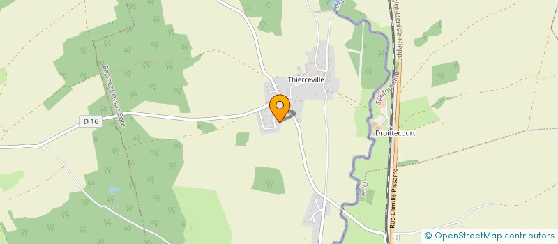 localisation de l'entreprise MADAME AKOUVI SANTOS  BAZINCOURT-SUR-EPTE