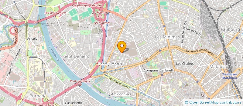 localisation de l'entreprise MADAME AKREM ZORGANI à TOULOUSE