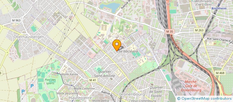 localisation de l'entreprise MADAME AKUA BAAYIM à STRASBOURG