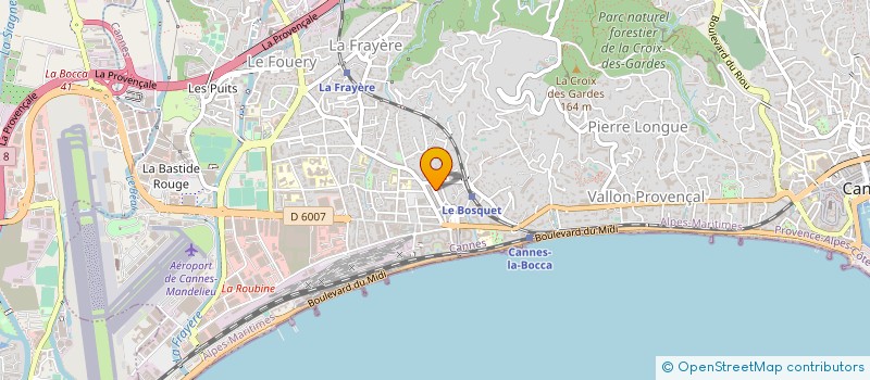 localisation de l'entreprise MADAME AKUA N'ZOA à CANNES