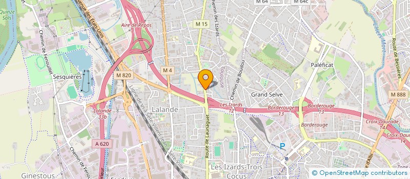 localisation de l'entreprise MADAME AKUELE ASSIONGBON à TOULOUSE