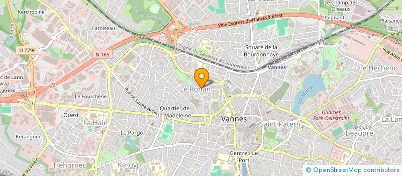 localisation de l'entreprise MADAME AKUVI ATTIOGBE à VANNES