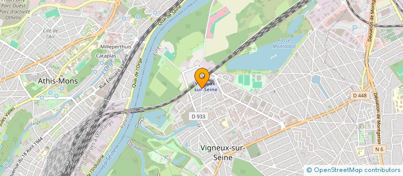 localisation de l'entreprise MADAME ALA LOMONOVSCHII à VIGNEUX-SUR-SEINE