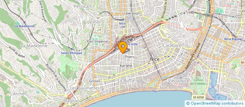 localisation de l'entreprise MADAME ALA RAPNITSKAYA à NICE