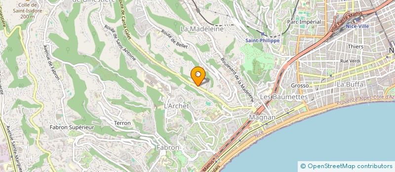 localisation de l'entreprise MADAME ALA SAMOHIN à NICE