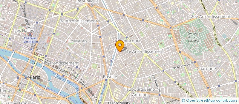 localisation de l'entreprise MADAME ALAIN COCATRIX  PARIS