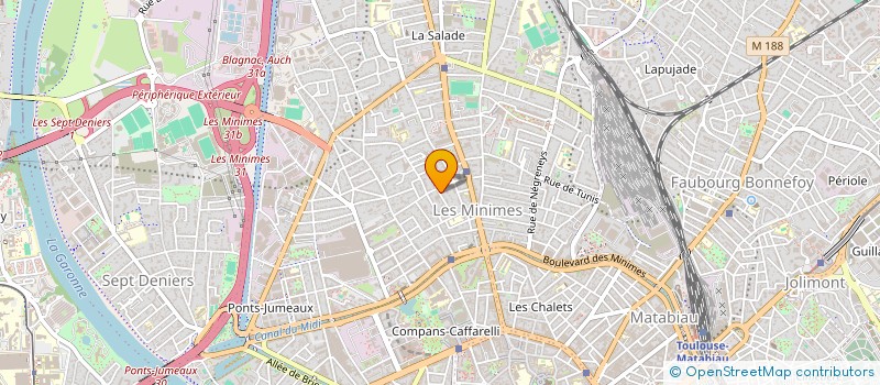 localisation de l'entreprise MADAME ALAN FUNCK à TOULOUSE