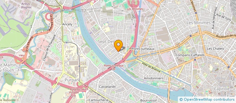 localisation de l'entreprise MADAME ALAN LA BAMAR à TOULOUSE
