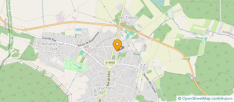 localisation de l'entreprise MADAME ALANA AZEVEDO  VIARMES