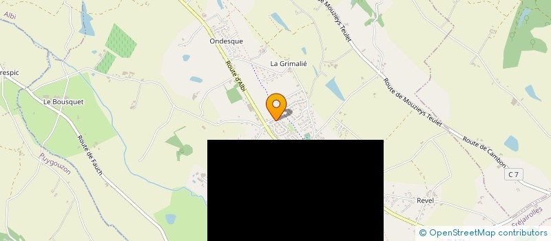 localisation de l'entreprise MADAME ALANA BOYER  FREJAIROLLES