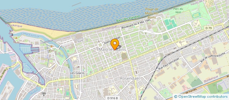 localisation de l'entreprise MADAME ALANA CYS à DUNKERQUE