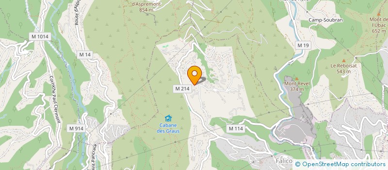 localisation de l'entreprise MADAME ALANA GARCIA VALSECA  FALICON