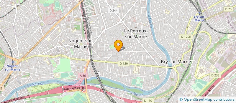 localisation de l'entreprise MADAME ALANIS ROBINEAU  LE PERREUX-SUR-MARNE