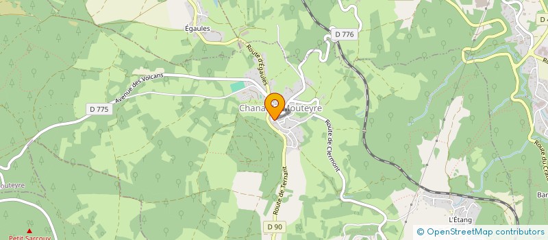 localisation de l'entreprise MADAME ALANNA LAURENT  CHANAT-LA-MOUTEYRE