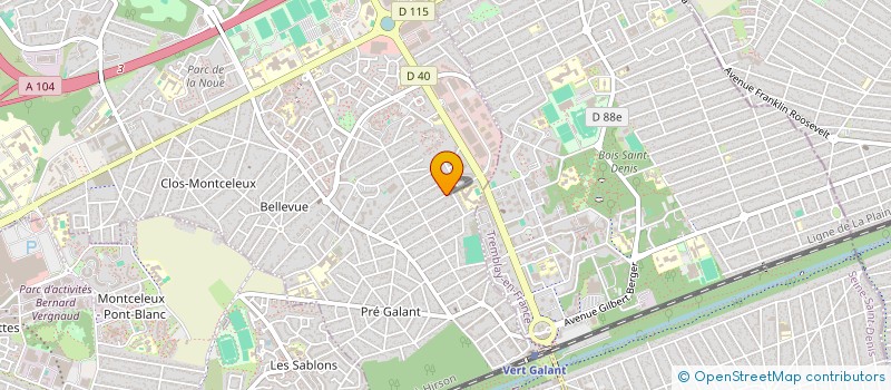 localisation de l'entreprise MADAME ALAYBA LATIF à VILLEPINTE