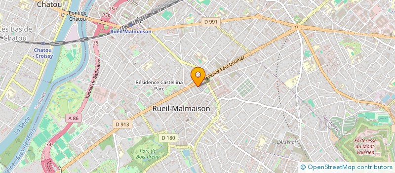 localisation de l'entreprise MADAME ALBA CARRION CABELLO à RUEIL-MALMAISON
