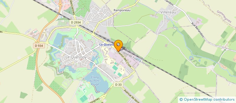 localisation de l'entreprise MADAME ALBA COSTANTINI à LE QUESNOY