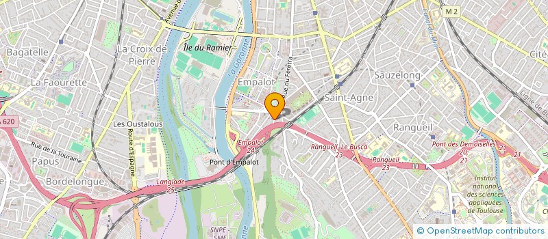 localisation de l'entreprise MADAME ALBA FERNANDEZ à TOULOUSE