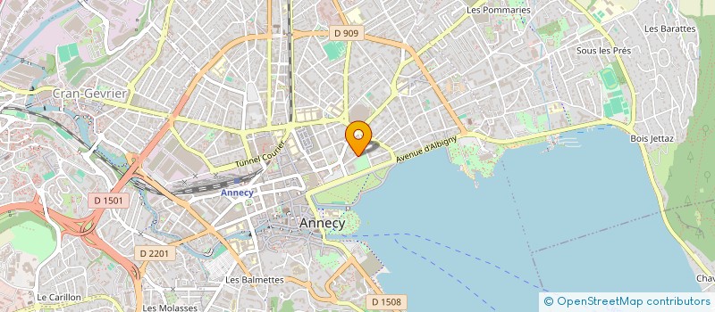 localisation de l'entreprise MADAME ALBA LUCIA OCHOA TORRES à ANNECY