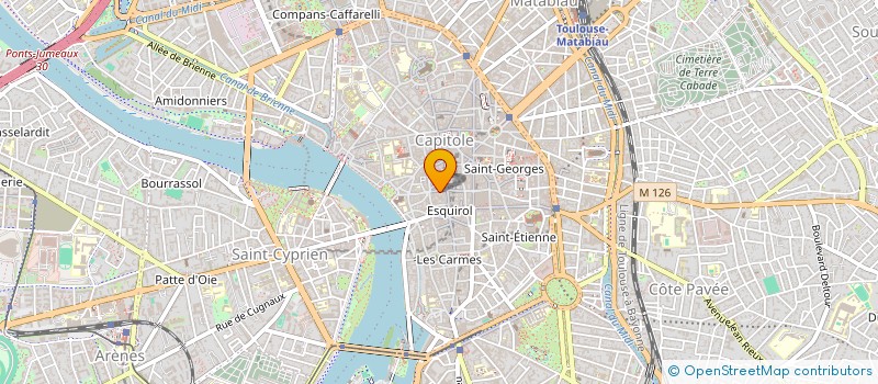 localisation de l'entreprise MADAME ALBA SUAREZ PEREZ  TOULOUSE