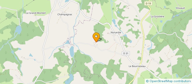 localisation de l'entreprise MADAME ALBA ZAMORA RAMOS à CHATEAU-CHERVIX